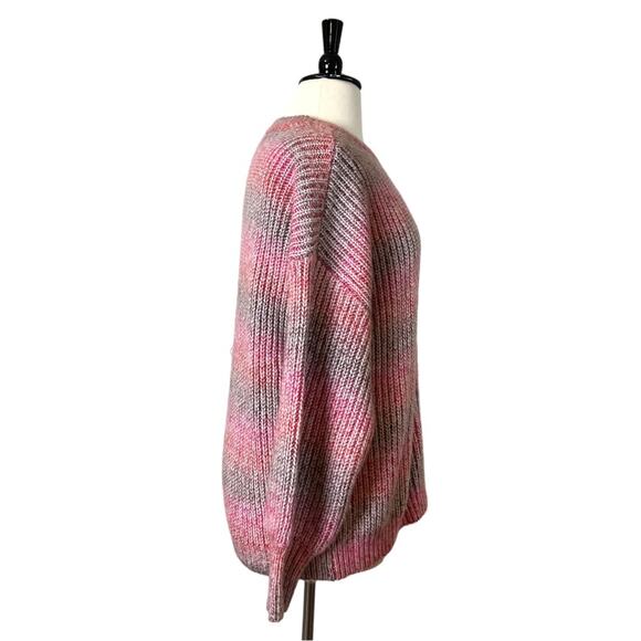 Universal Thread Target Women’s Sweater Crew Neck Ombre Pink Gray Size XXL Plus - Picture 3 of 12